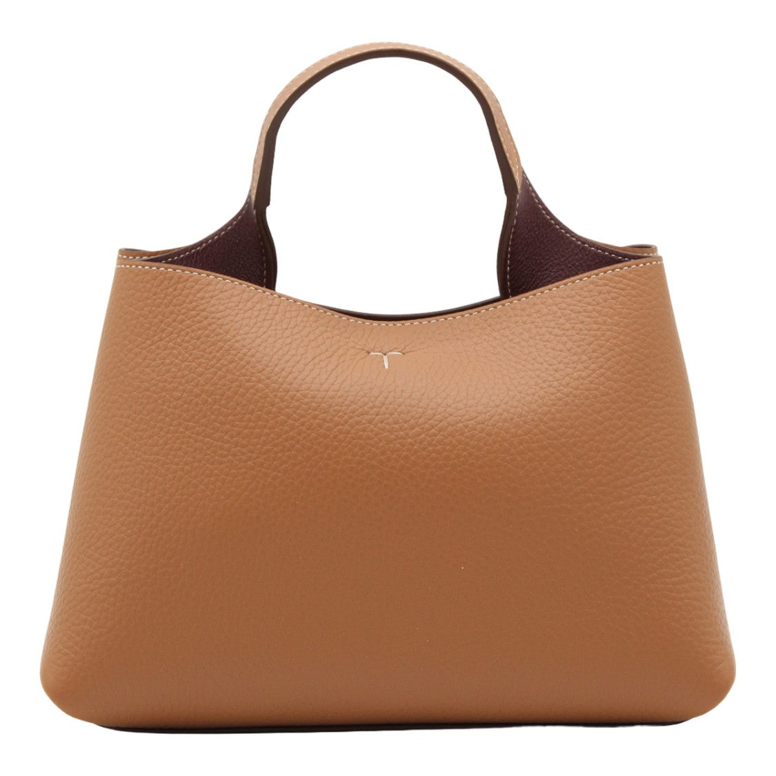 Tod's Structured Handbag With Soft Pebbled Texture