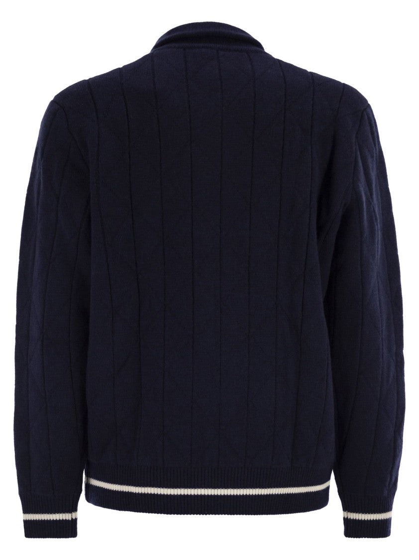 Kiton Cashmere Bomber Jacket