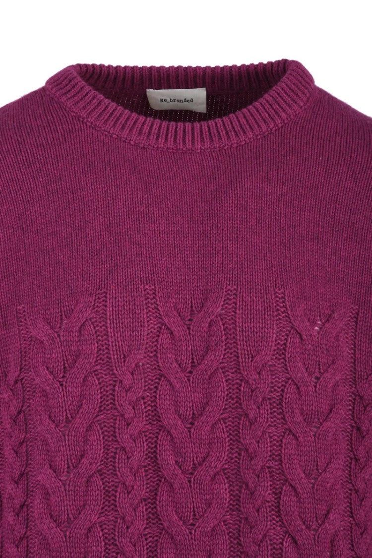 Re_Branded Pink Crewneck Sweater