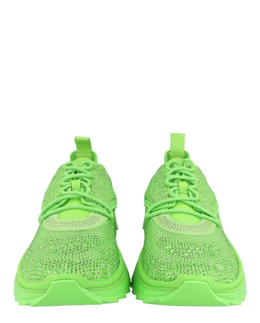 Ferragamo Gancini Knit Low-Top Sneakers