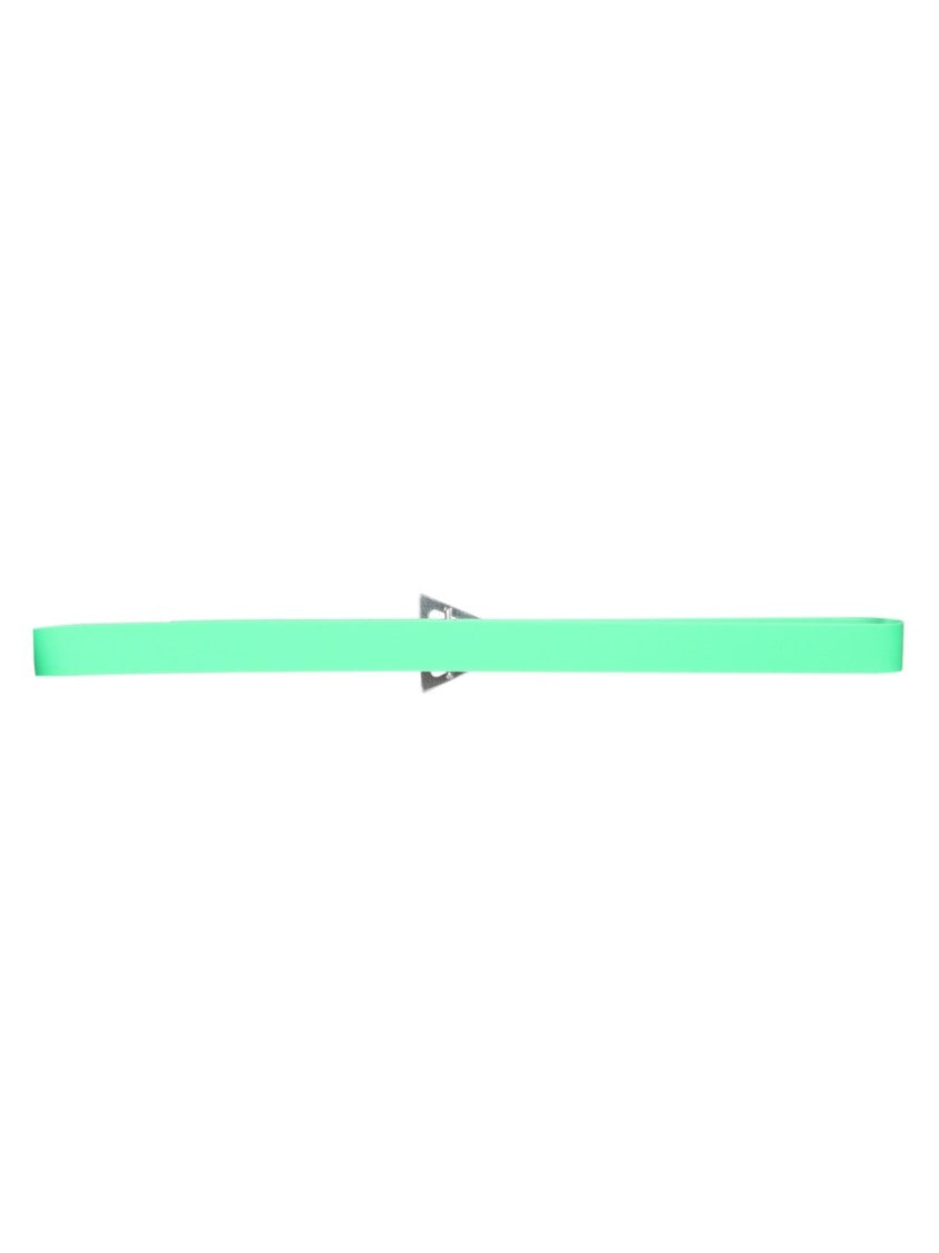 Bottega Veneta Adjustable Minimalist Belt With Polished Finish