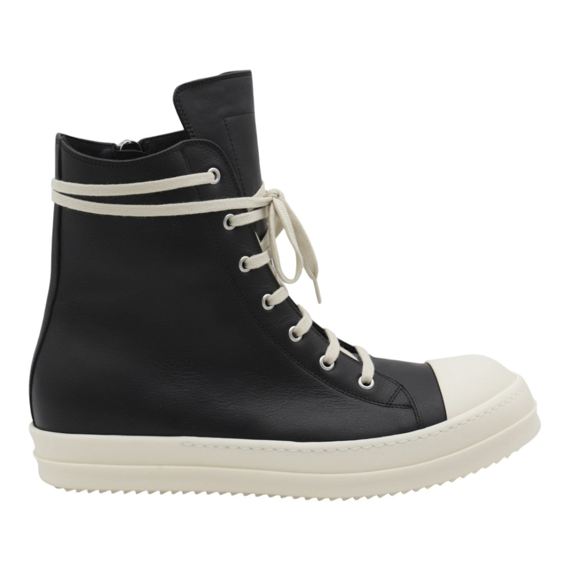 Rick Owens High-Top Sneakers With Contrasting Rubber Detailing