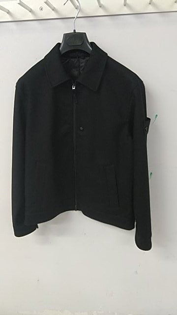 Versace Short-Sleeved Satin Top With Pointed Collar