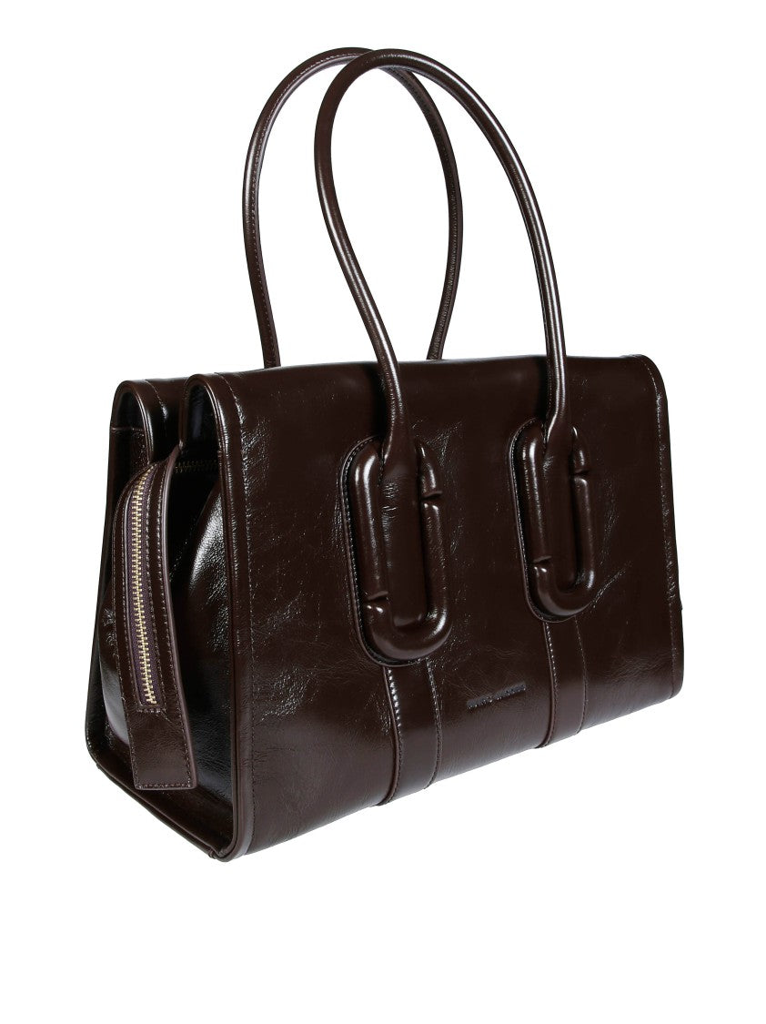 Marc Jacobs The Carryall Rectangular Smooth Cowhide Leather Tote Bag
