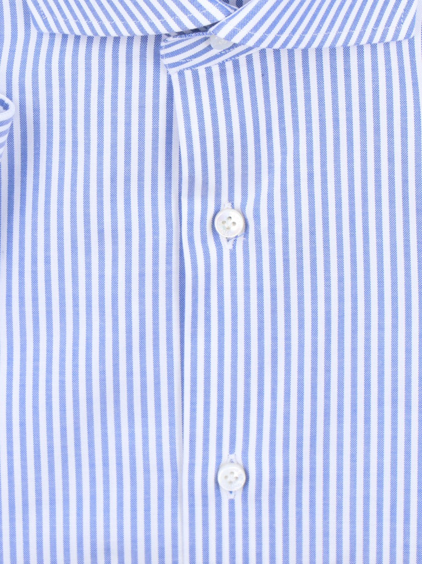 Barba Napoli "Dandy Life" Shirt In Light Blue