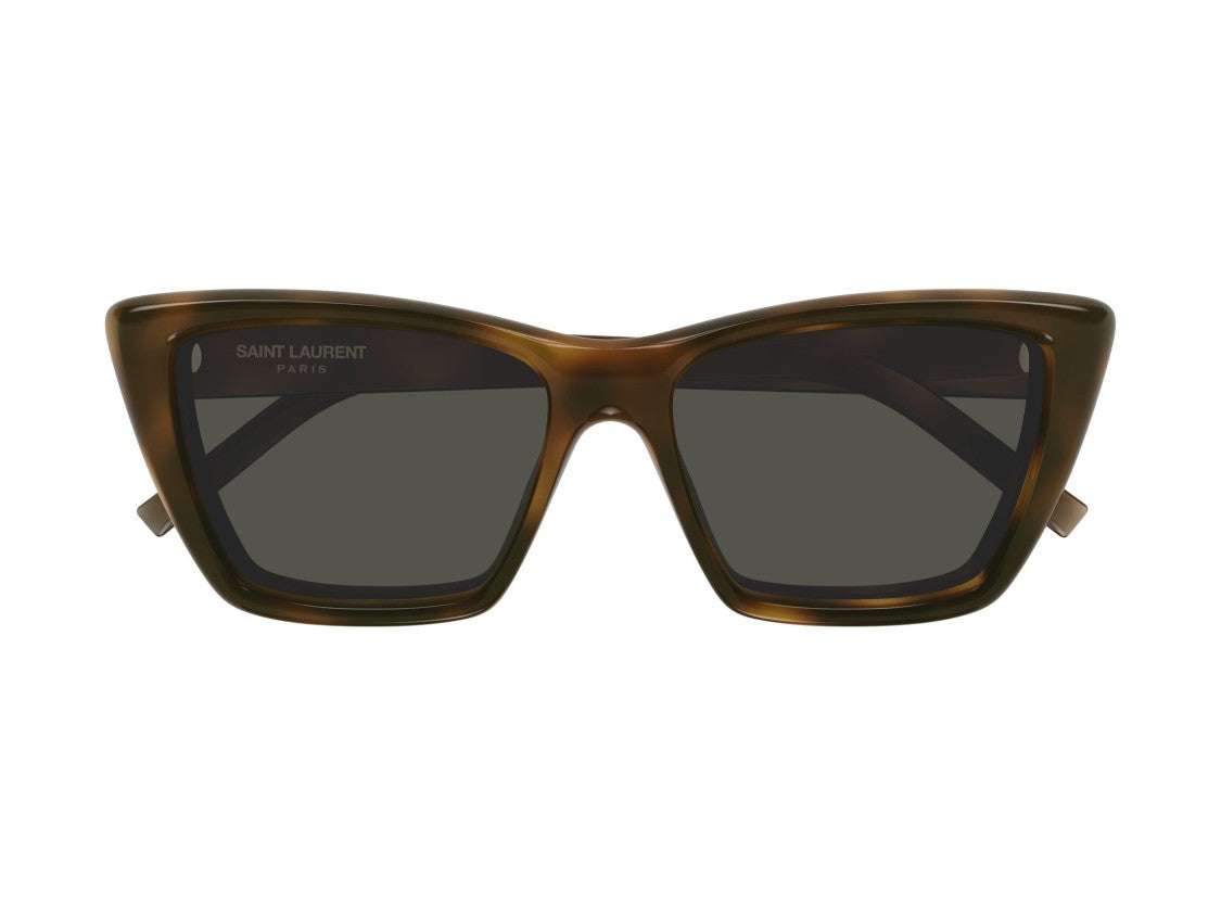 Saint Laurent Sl 276 Mica Plump Tortoiseshell Oversized Square Sunglasses