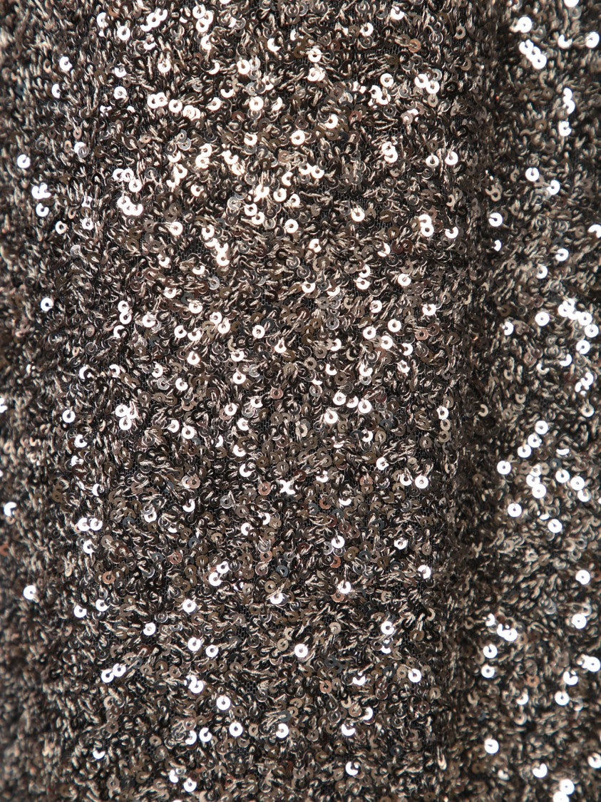 Blanca Vita Beige High-Waisted Wide-Leg Trousers