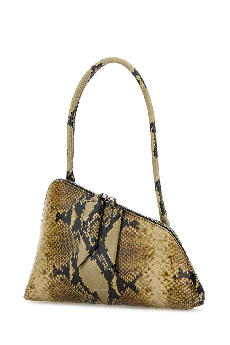 The Attico Printed Leather Sunrise Shoulder Bag