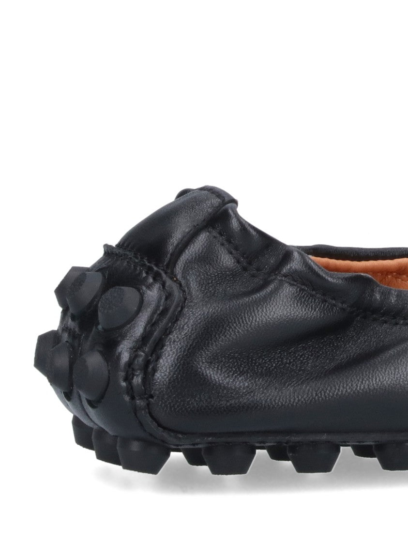 Tod's "Bubble" Ballerinas – Black