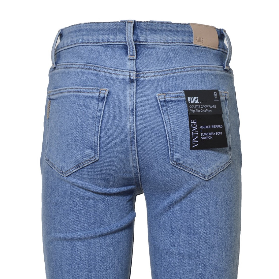 Paige Colette Crop Flare Jeans