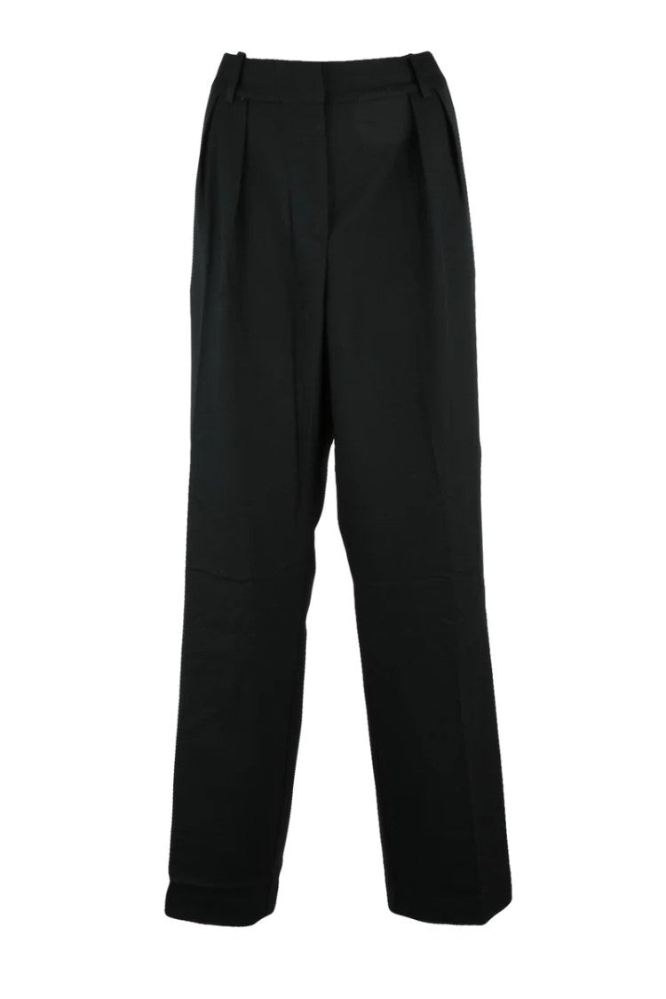 Tommy Hilfiger Classic Wide Leg Trousers - Black