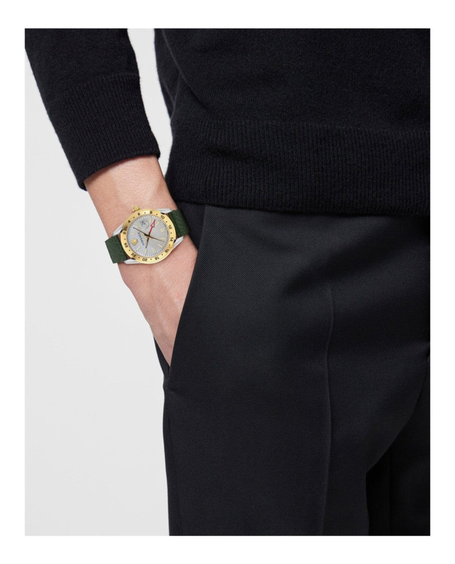 Versace Greca Time Gmt Watch