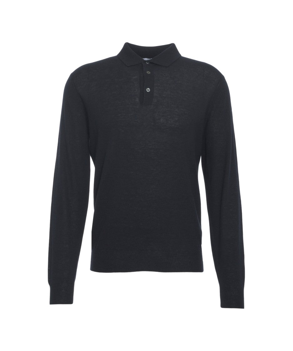 Gender Long-Sleeved Polo Shirt