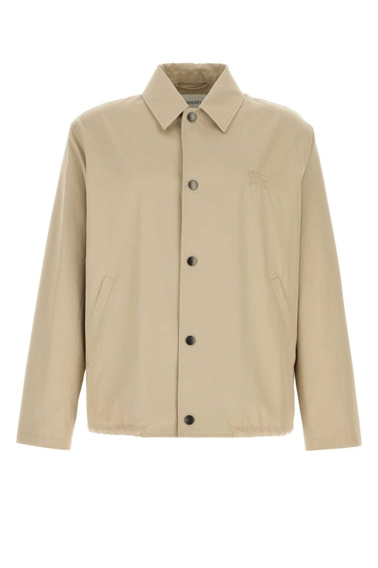 Burberry Cappuccino Gabardine Jacket