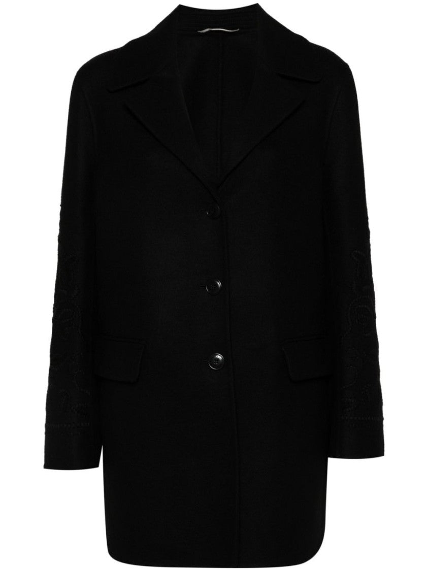 Ermanno Scervino Single-Breasted Wool Coat