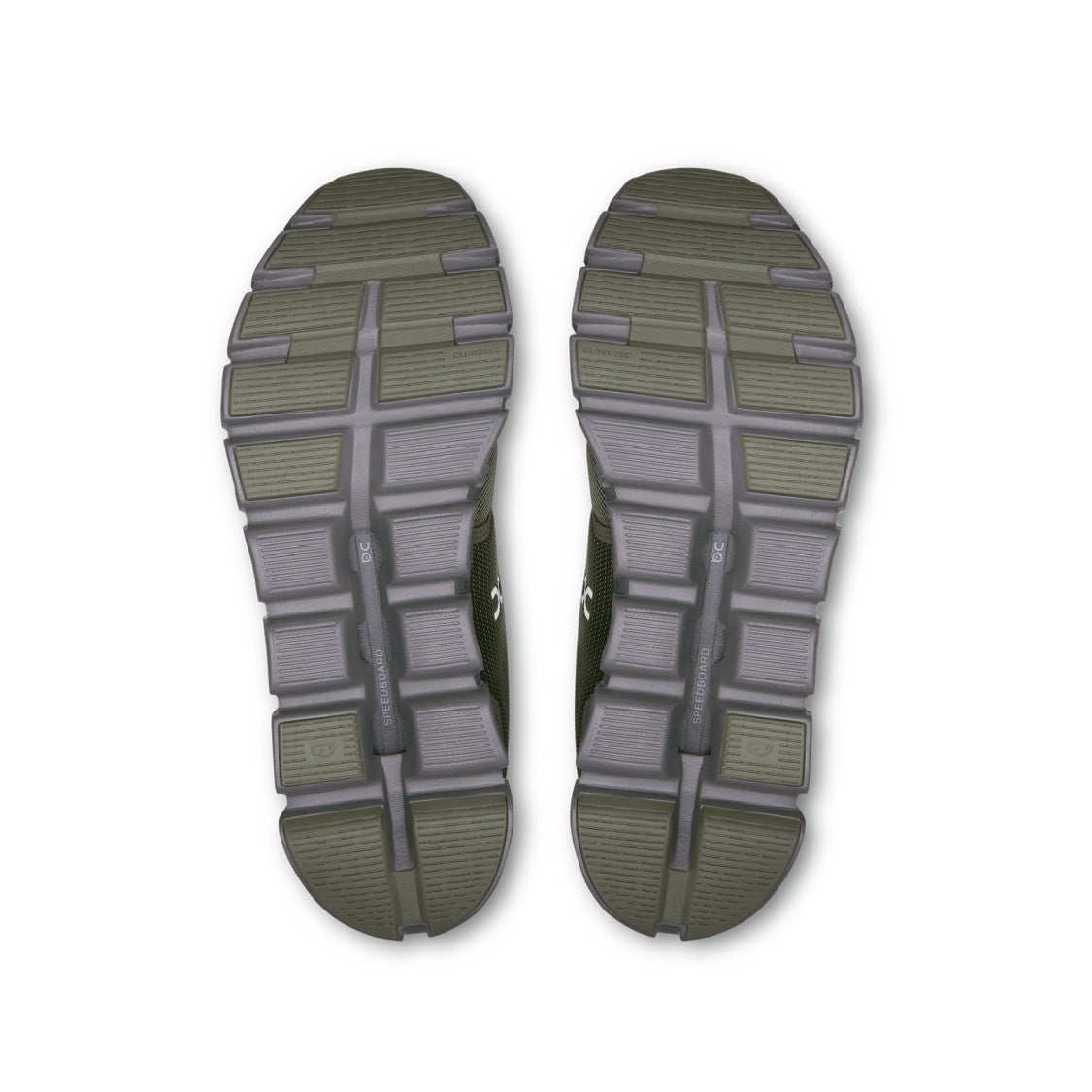 On Military Green Cloud 6 Sneakers