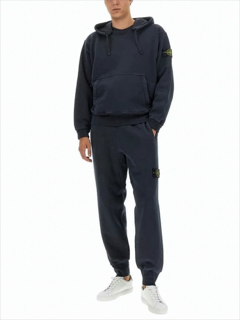 Stone Island Relaxed Fit Cotton Hoodie