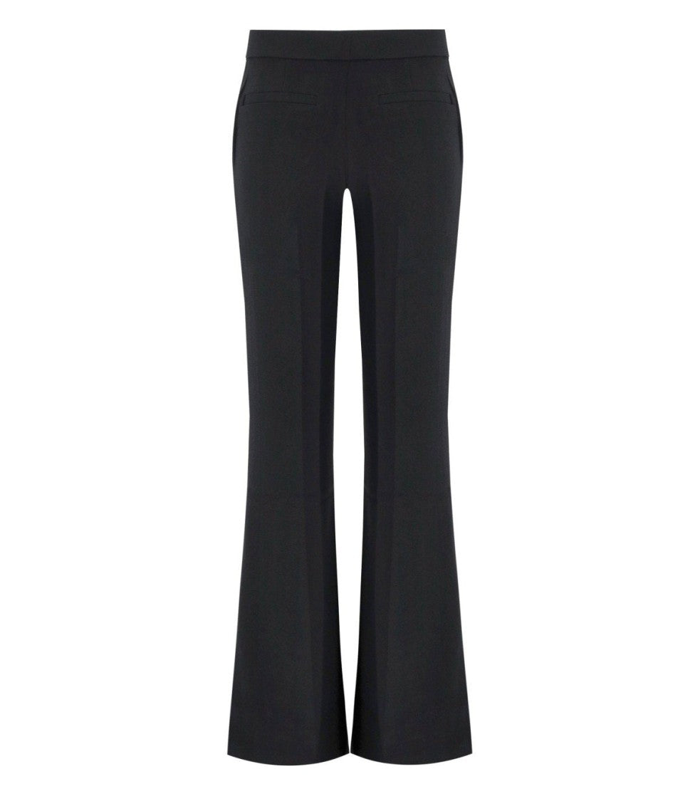 Stine Goya High-Waisted Flared Trousers With Side Pockets
