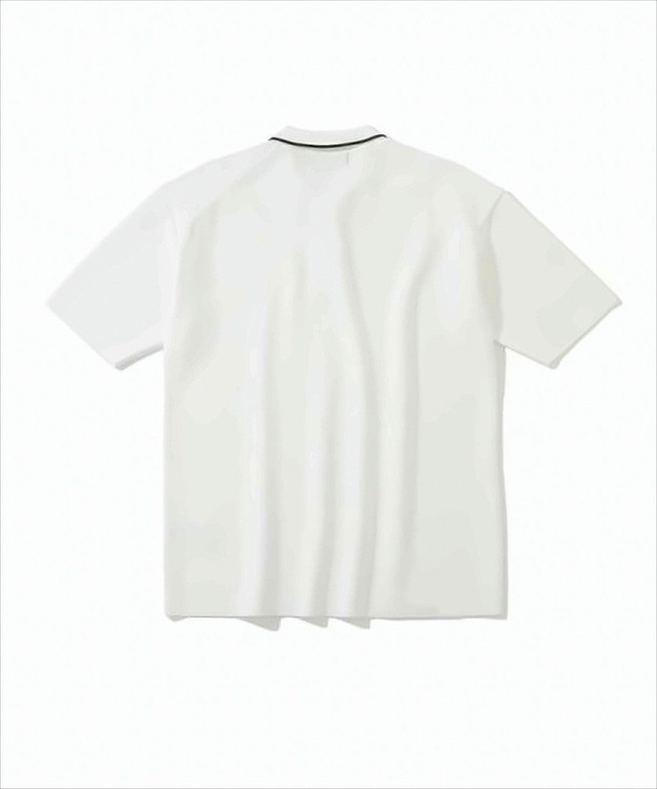 Mark&Lona Short-Sleeved Polo Shirt With Logo Patch