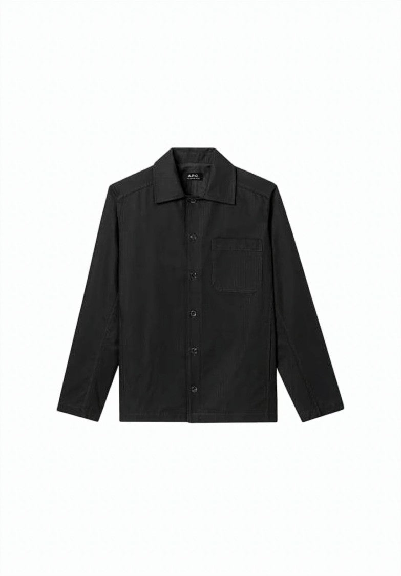 A.P.C. Button-Up Casual Jacket With Classic Collar