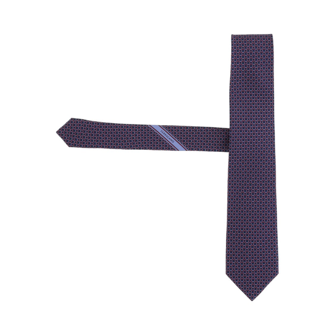 Salvatore Ferragamo Multi Patterned Silk Tie