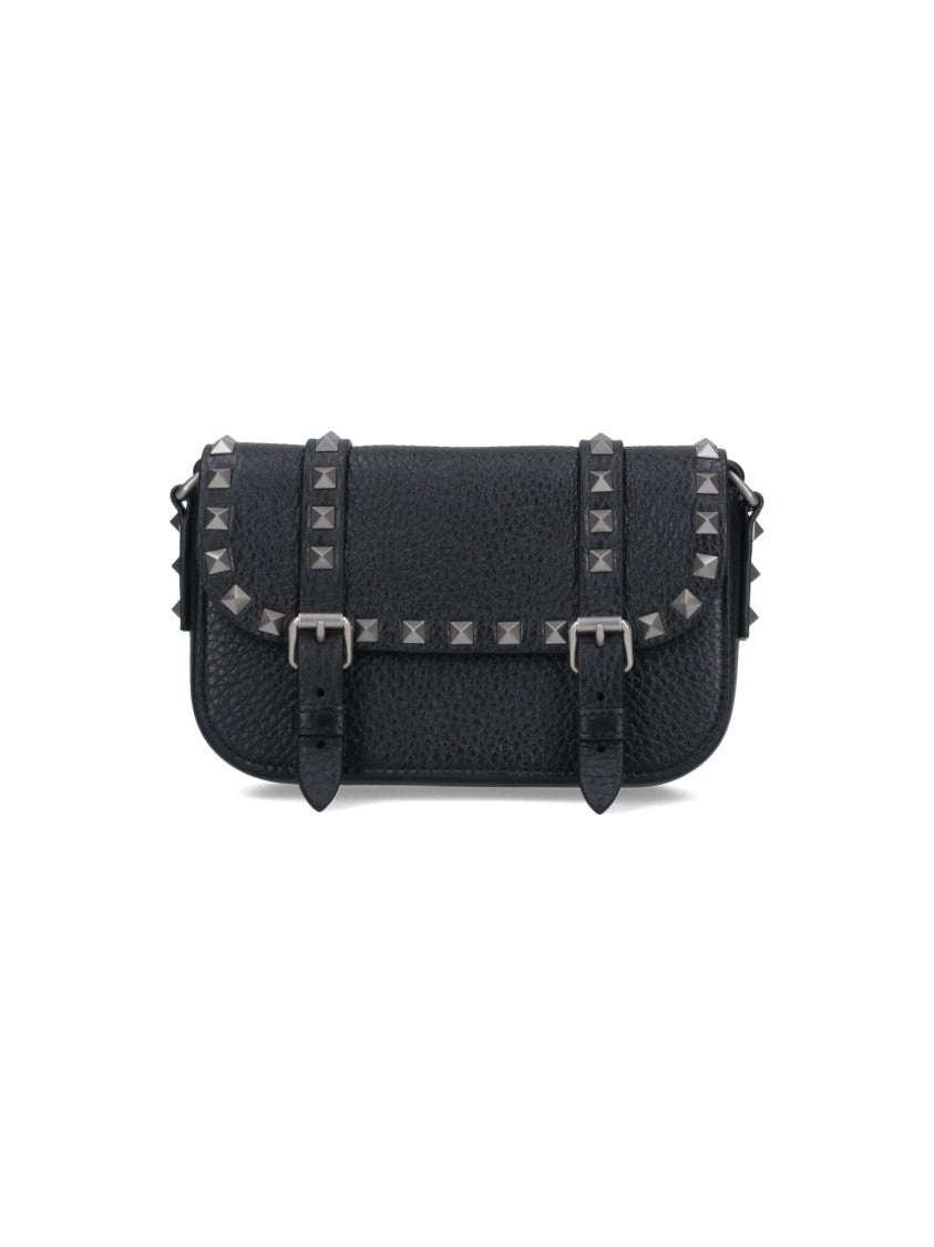 Valentino Garavani "Vlogo" Mini Crossbody Bag – Black