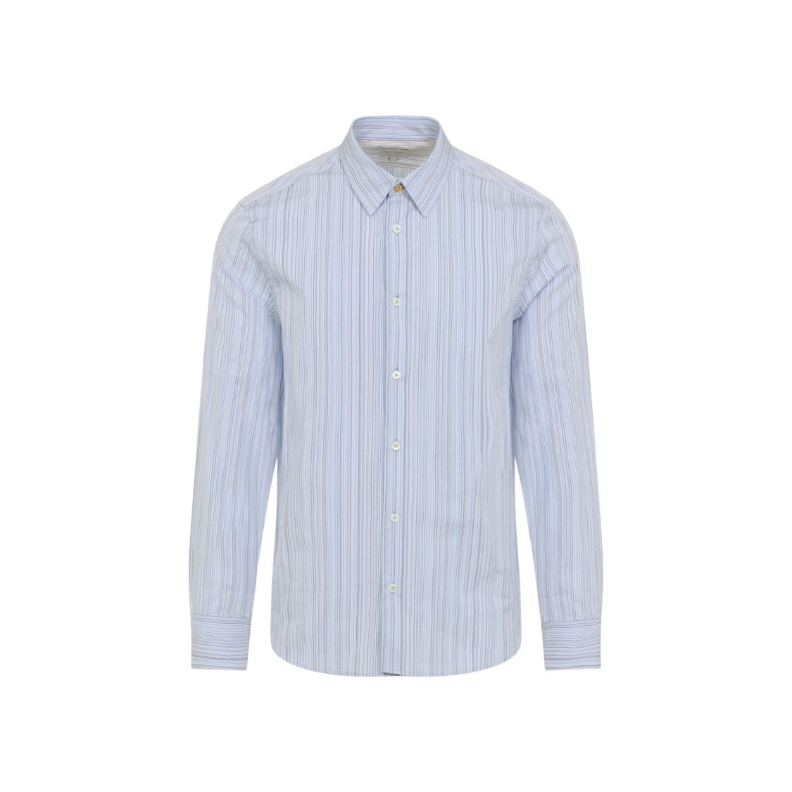 Paul Smith Slim Fit Light Blue Cotton Shirt