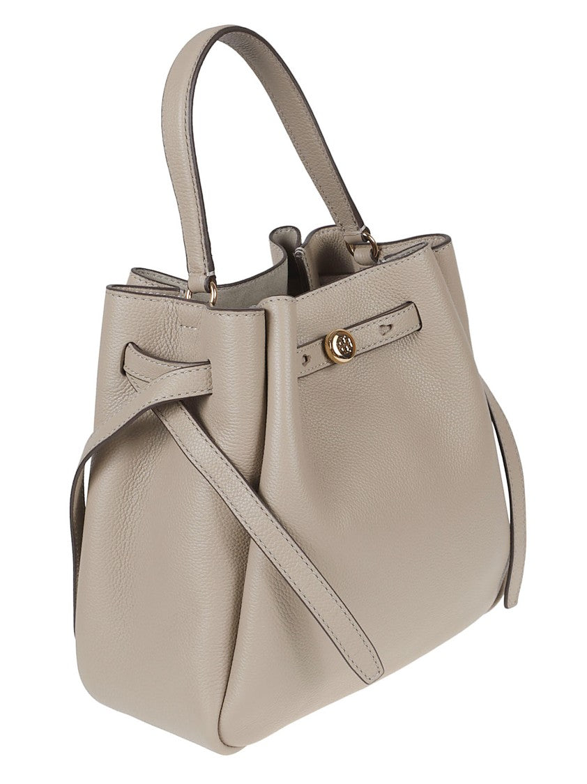Tory Burch Leather Romy Bucket Bag