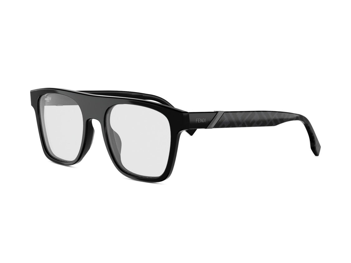 Fendi Fe50138i Textured Oversized Square Sunglasses
