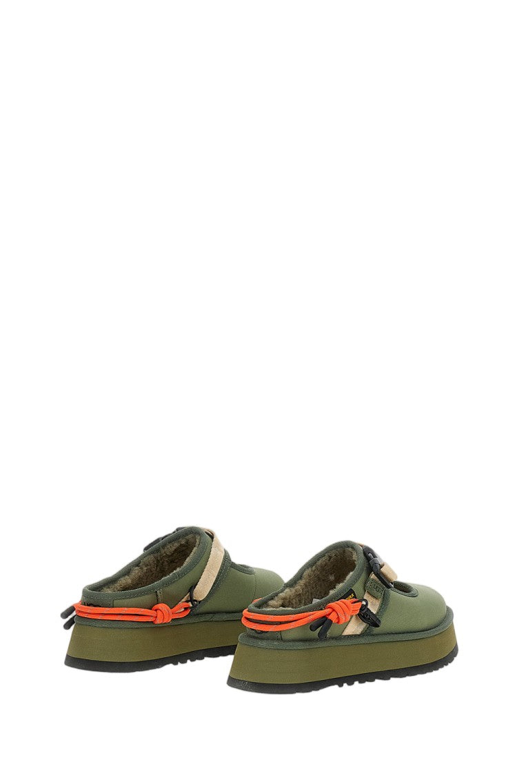 Ugg Military Green Bea Mary Jane Wildwood Sabot