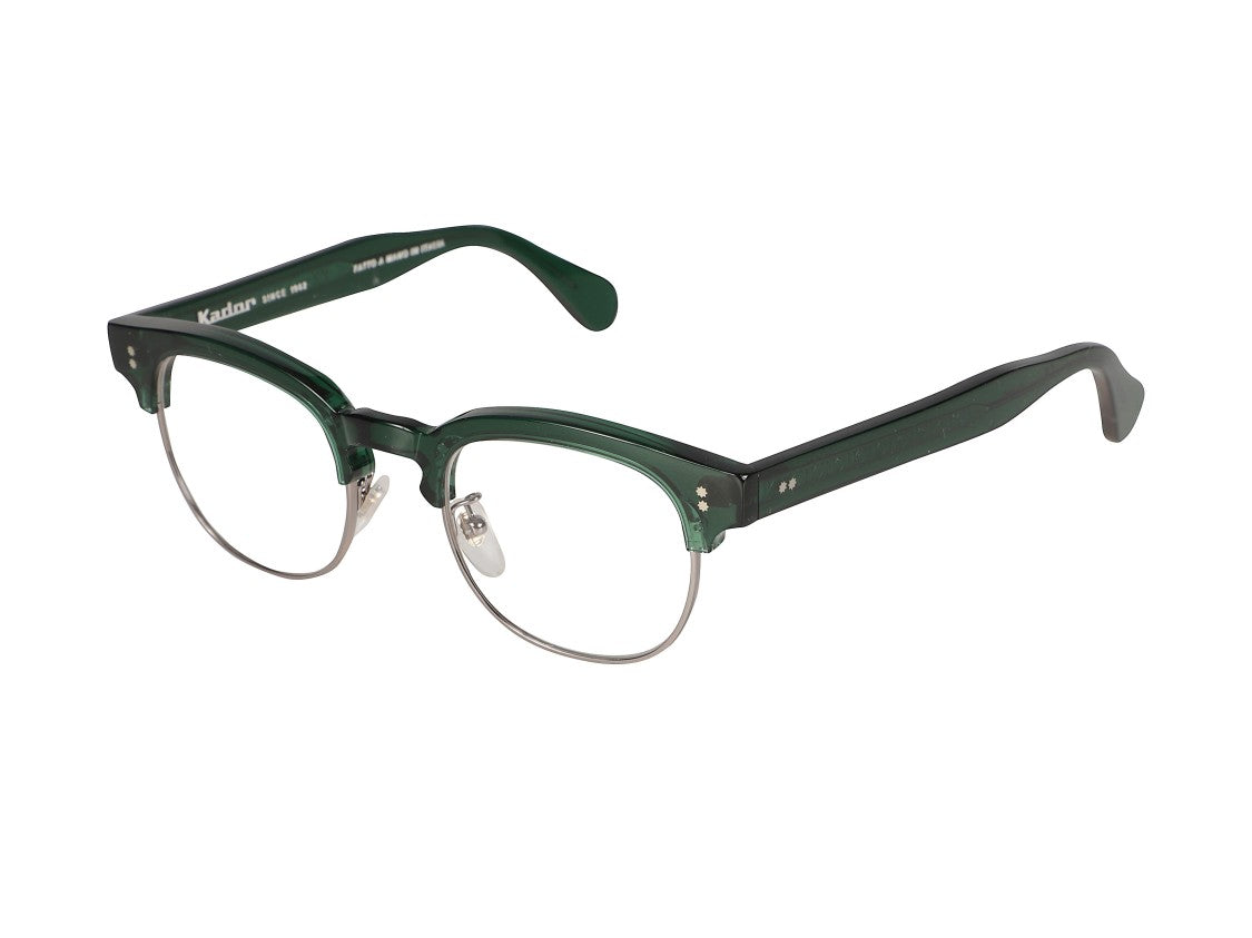 Kador Green Jolly Cm Semi-Rimless Acetate Eyeglasses