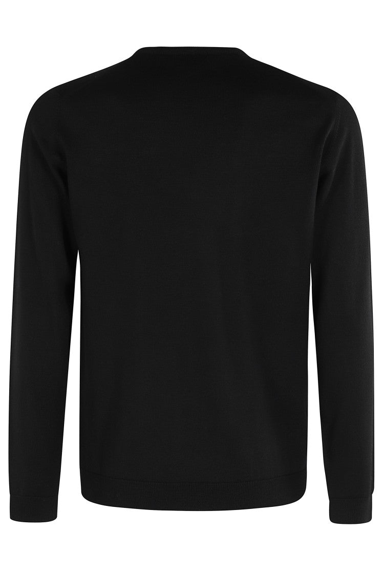 Roberto Collina Long Sleeve Merino Wool Sweater