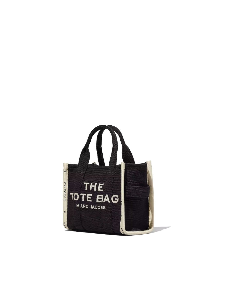 Marc Jacobs The Jacquard Small Black Tote Bag