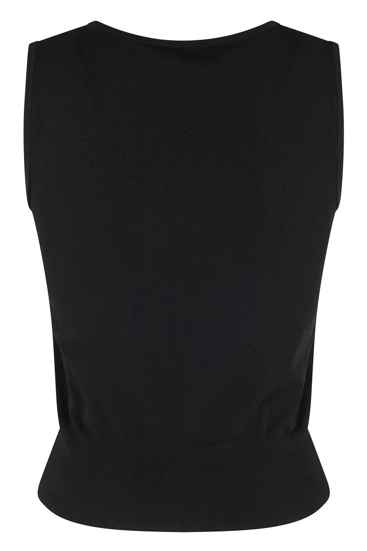 Roberto Collina Fitted Sleeveless Top