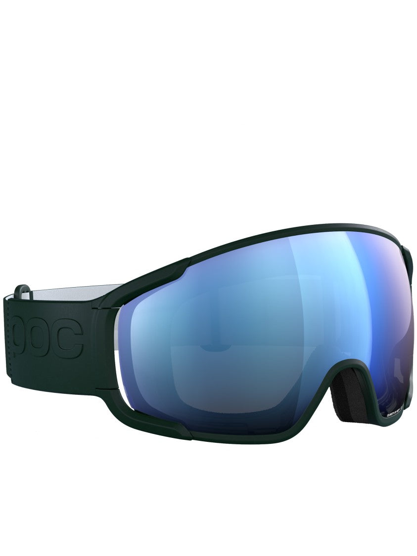 Poc Black Zonula Wraparound Reflective Ski Goggle