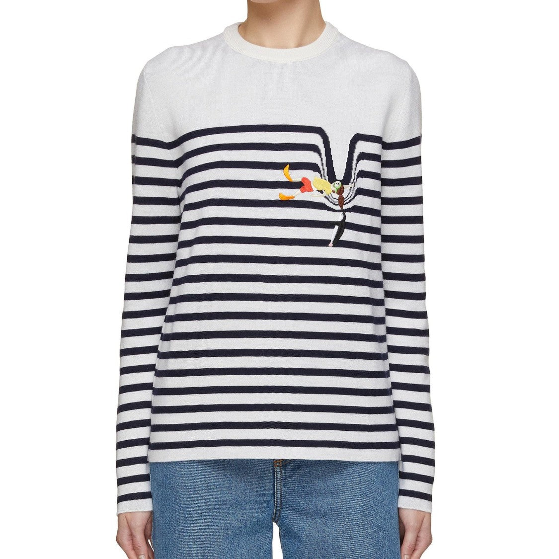 Loewe X Suna Fujita Striped Sweater