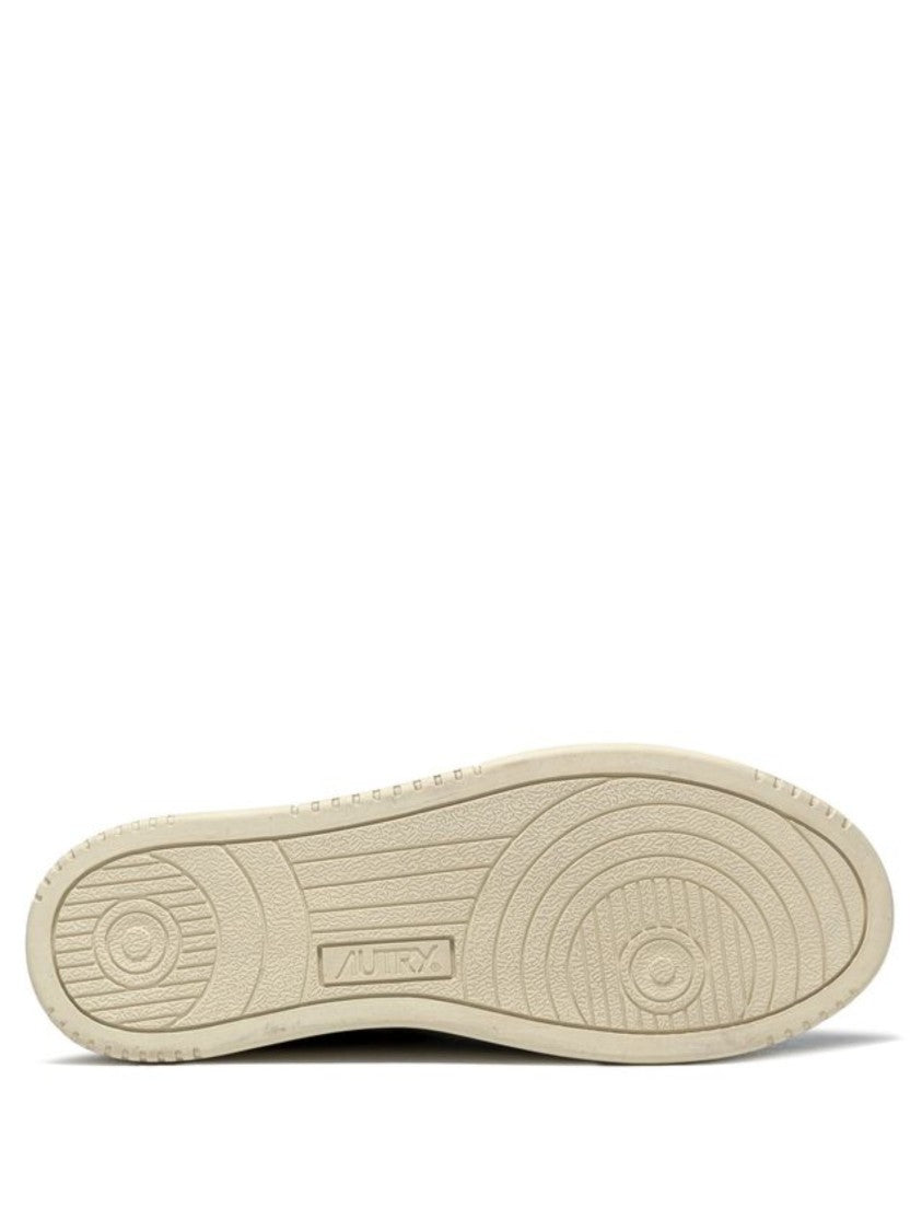 Autry White Red Perforated Sneakers