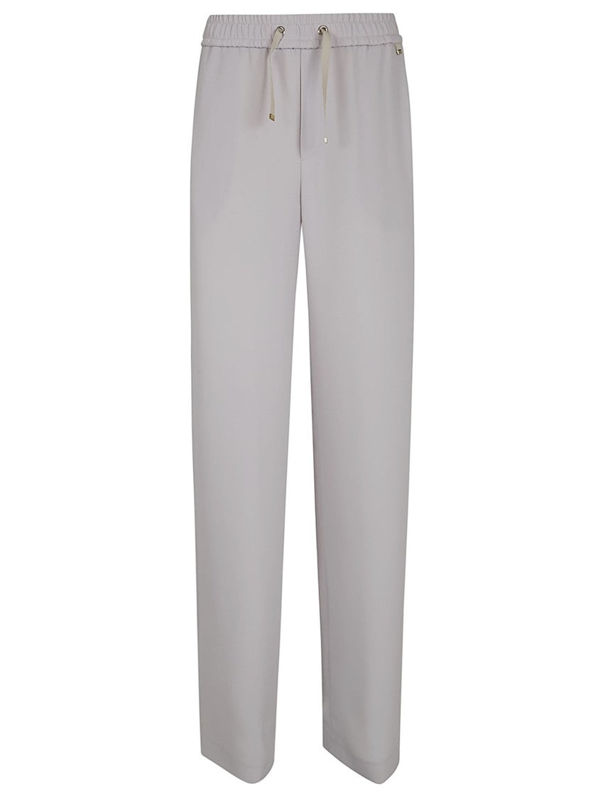 Herno Straight-Leg Trousers With Elastic Waistband