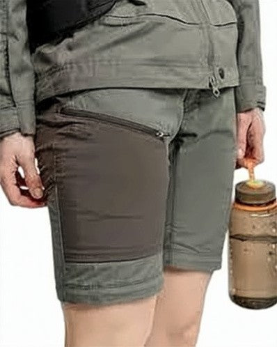 Lundhags Utilitarian Straight Pants With Two-Tone Design