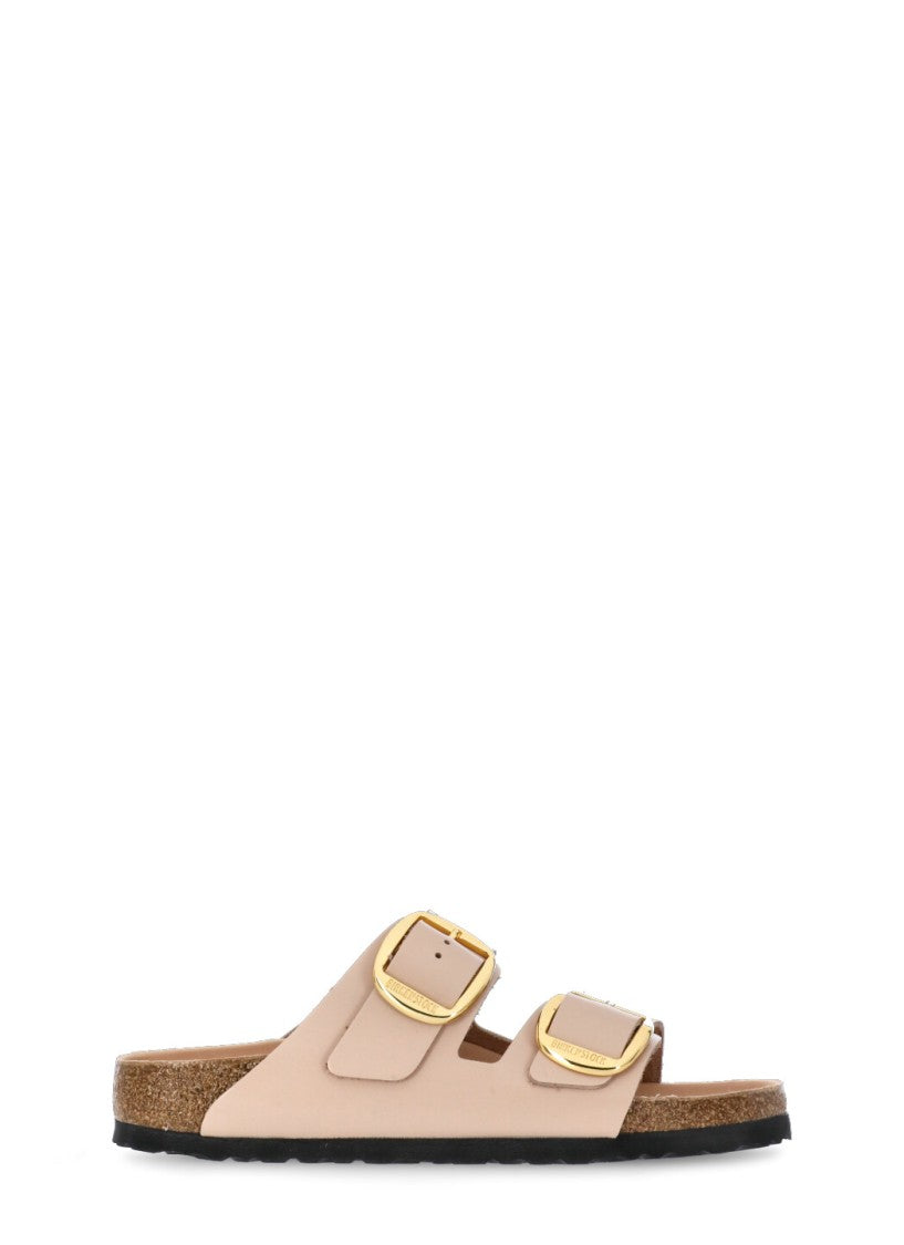 Birkenstock Beige Arizona Large Buckle Sandals