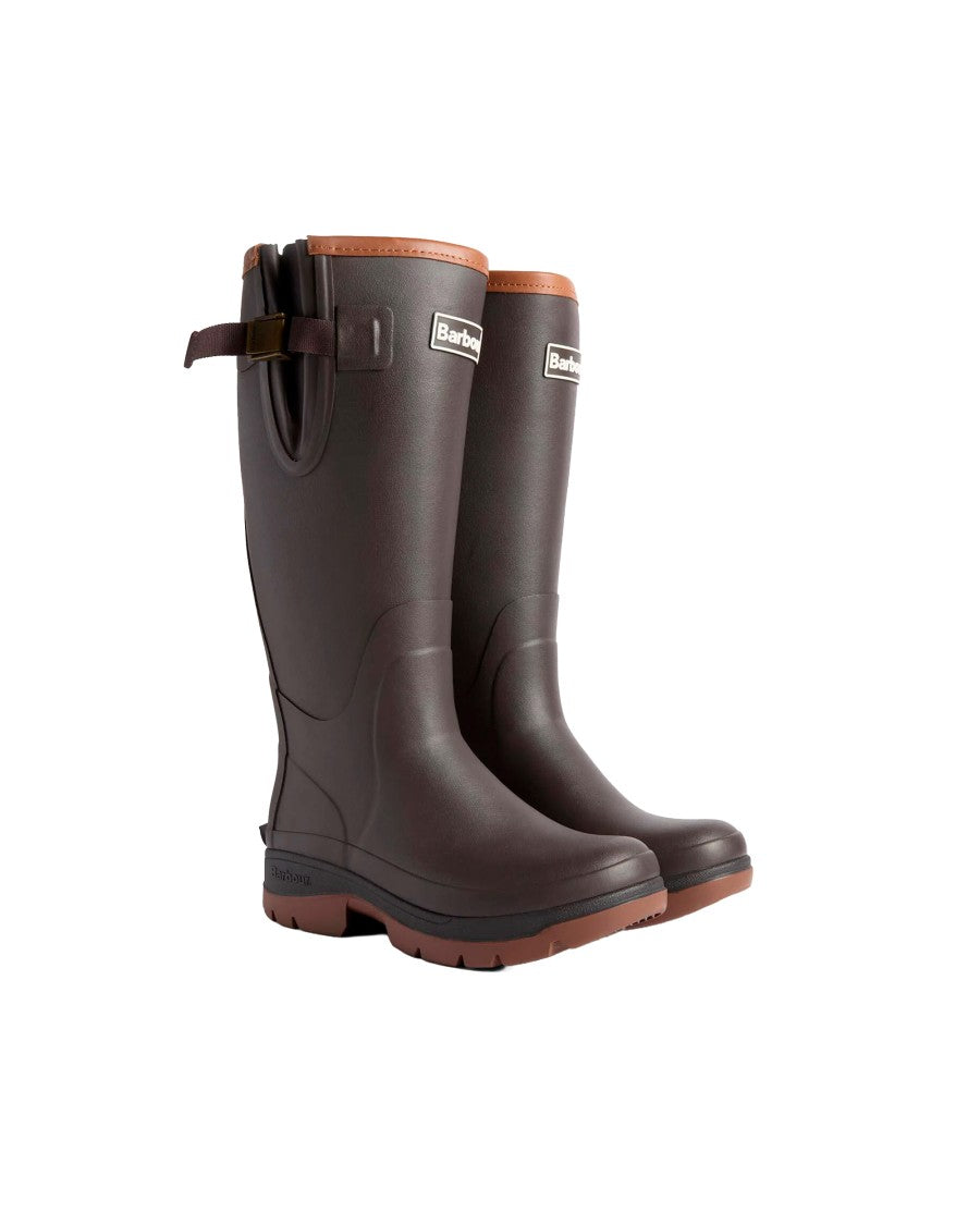 Barbour Barbour Tempest Women's Wellington Boots With Tartan Lining