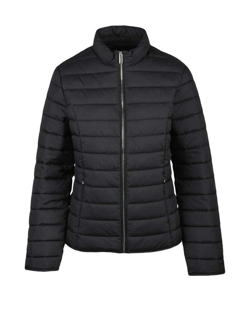 Pennyblack Black Polyester Quilted Down Jacket