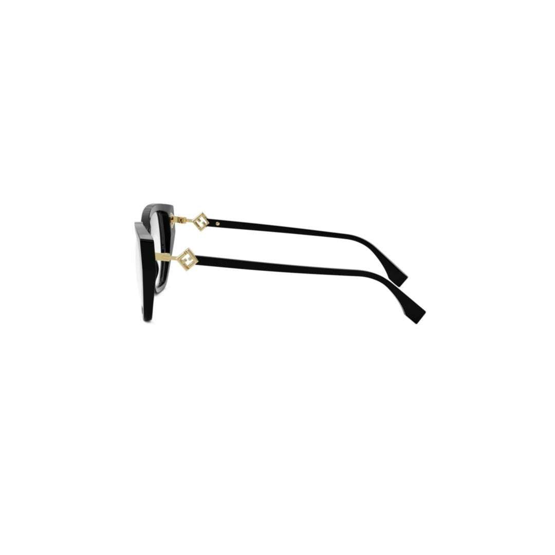 Fendi Fe50100i Oversized Square Frame Eyeglasses