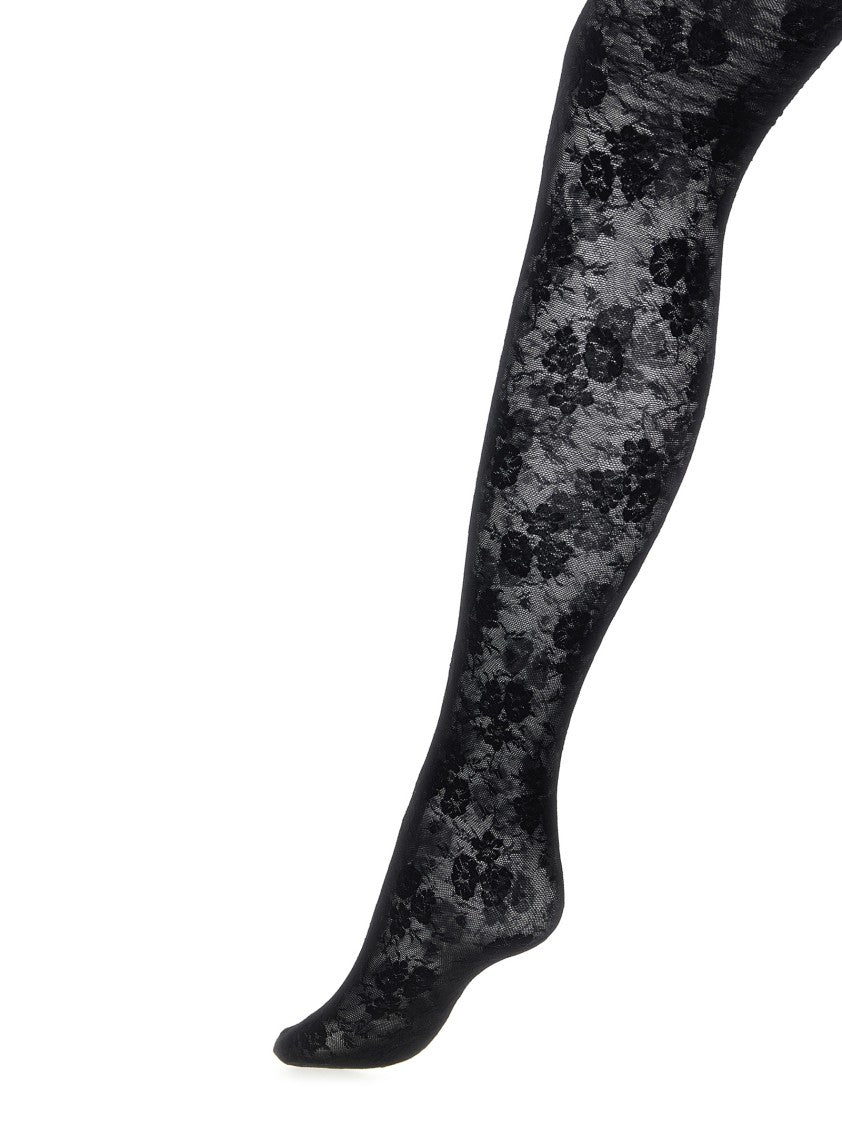 Valentino Garavani 'Chez Valentino' Lace Tights