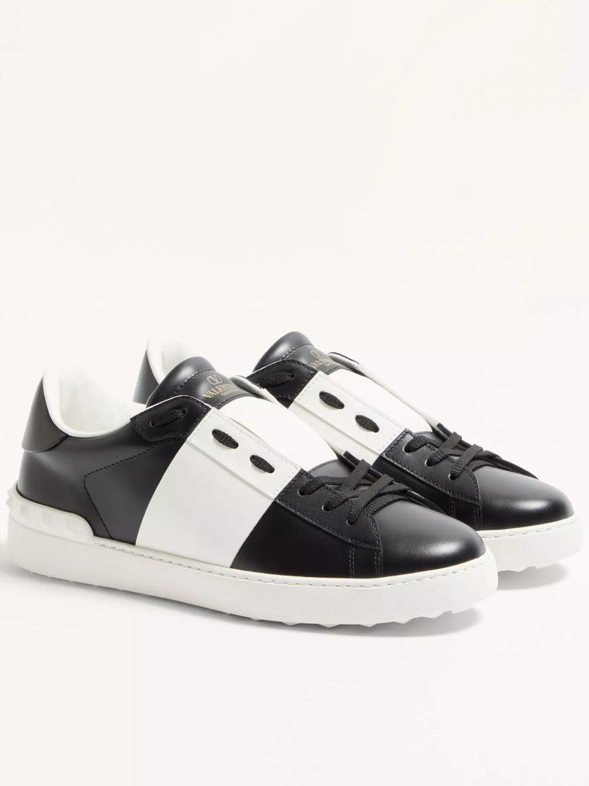 Valentino Black/White Sneaker Low-Top Color Block Sneakers