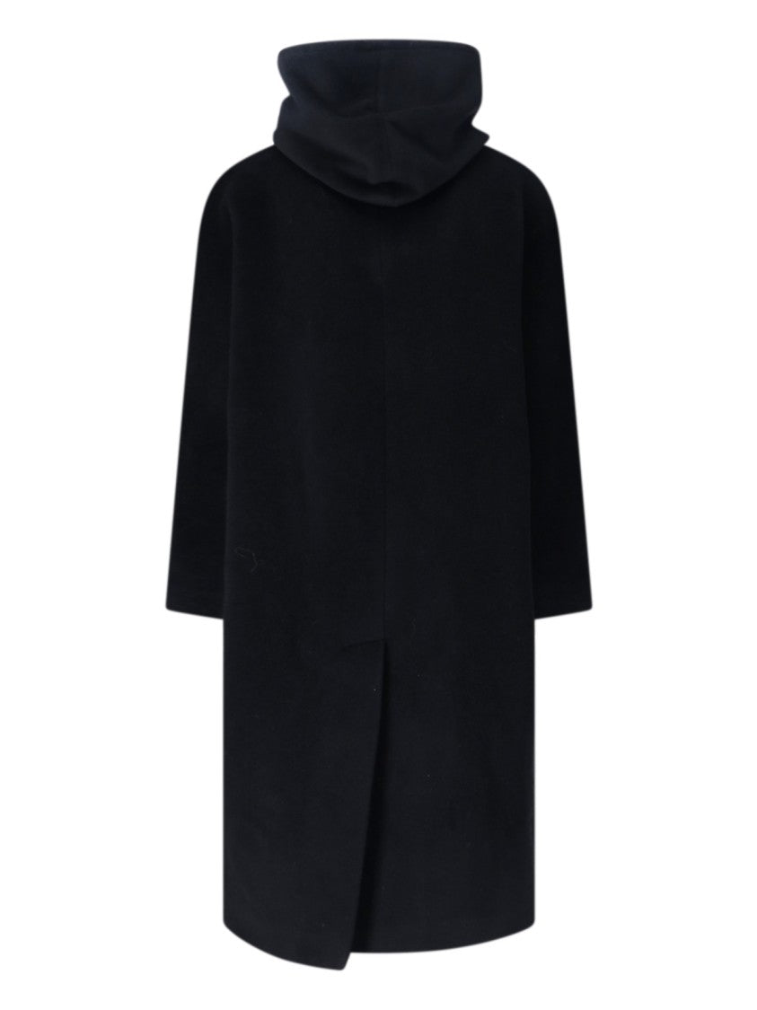 Tagliatore Tailored Black Jacket With Classic Collar And Minimalistic Design