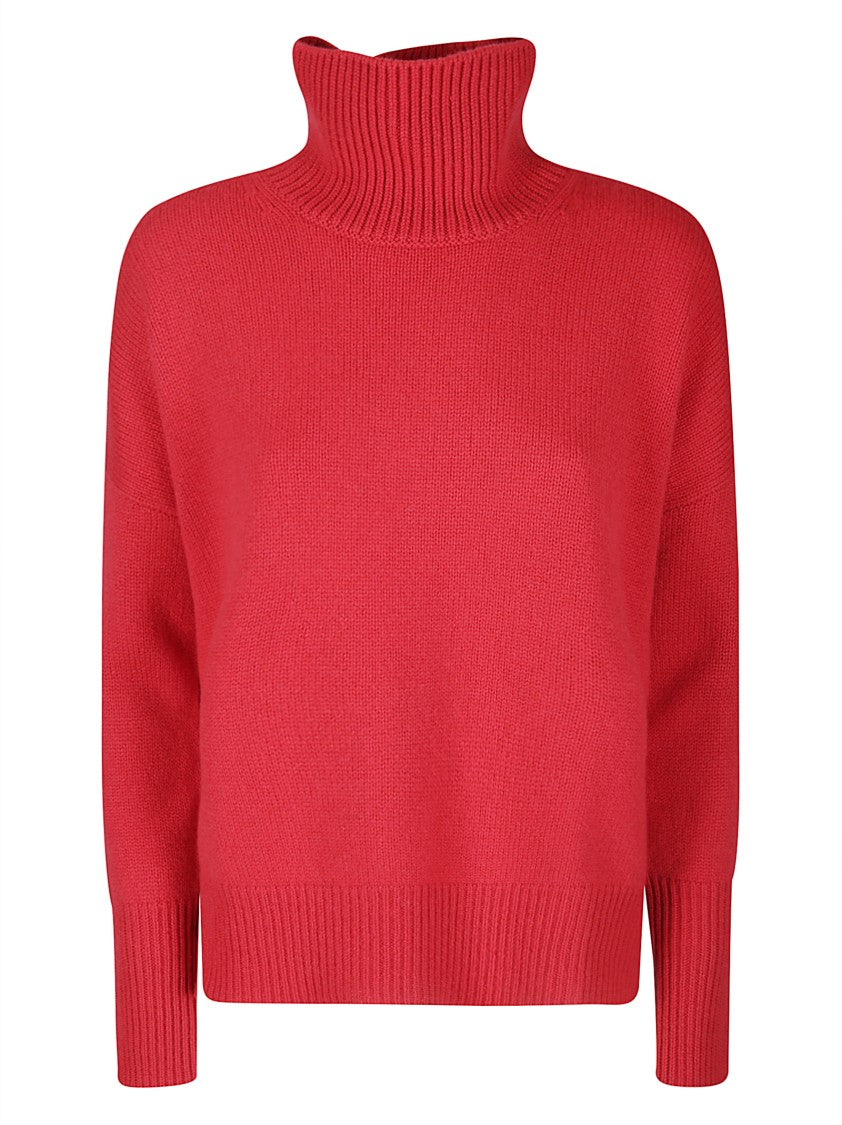Lisa Yang Asymmetrical Oversized Cashmere Knit Sweater