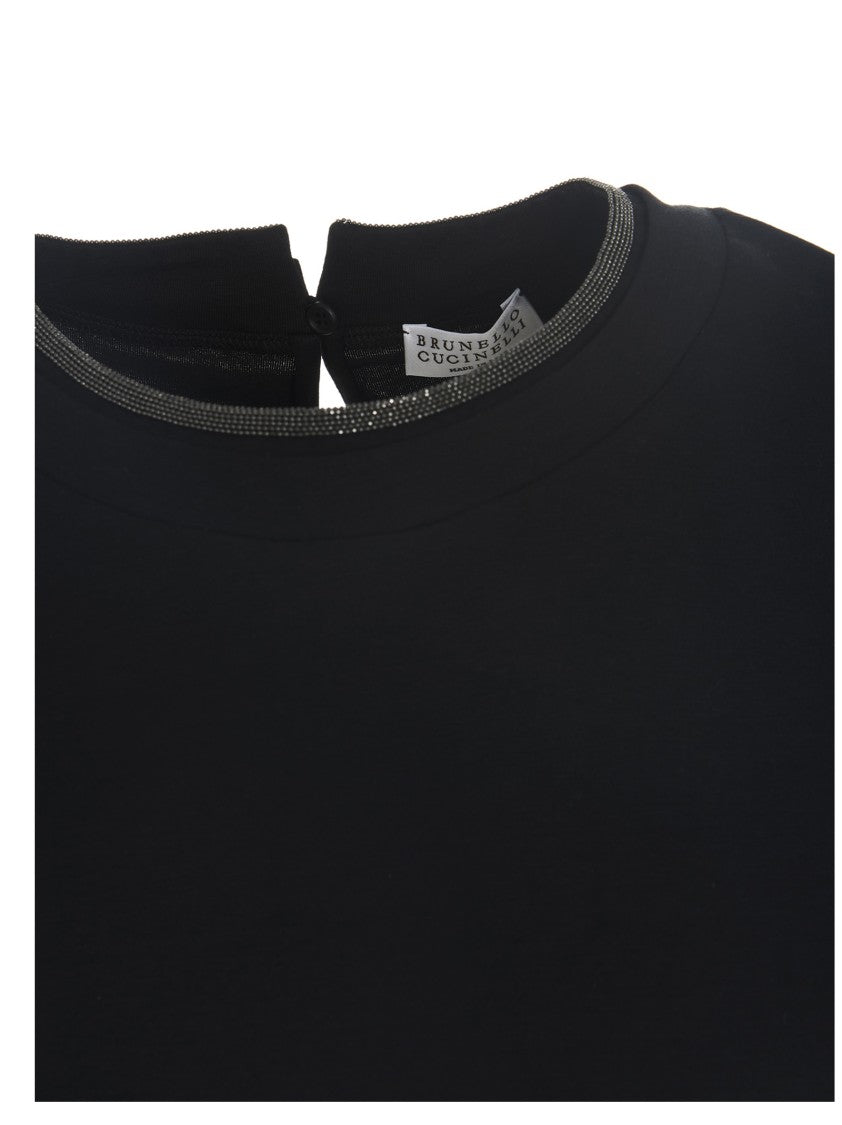 Brunello Cucinelli Monile Crew-Neck T-Shirt