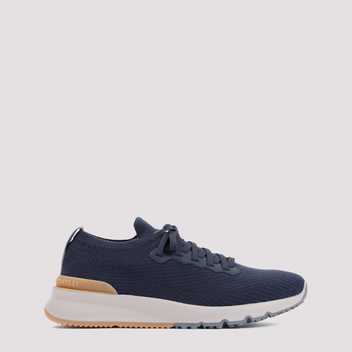 Brunello Cucinelli Navy Wool Shoes