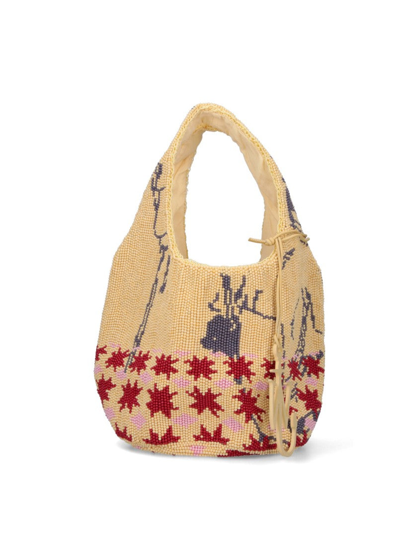 J. W. Anderson Mini Beaded Bag – Multicolor